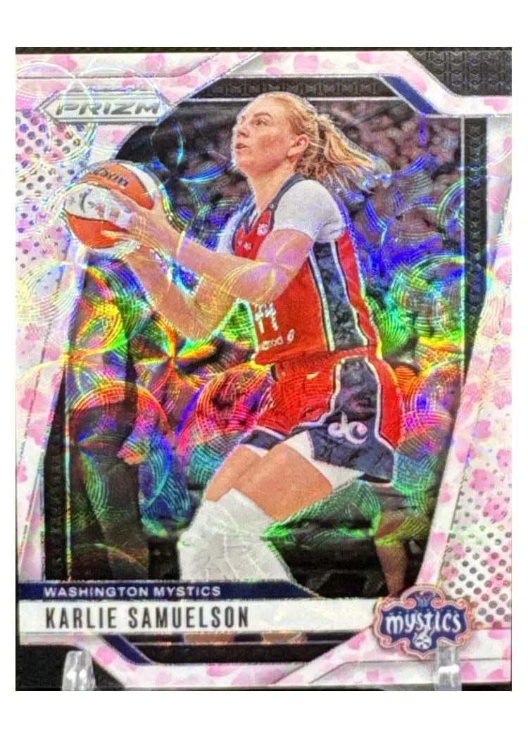 2024 Panini Prizm WNBA Base Set Karlie Samuelson Cherry Blossoms FOTL #82 card