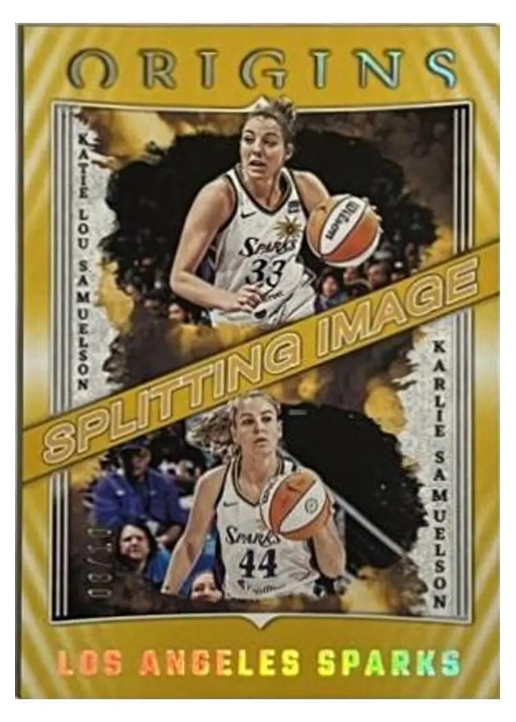 Karlie Samuelson, Katie Lou Samuelson, 2023 Panini Origins WNBA Splitting Image
