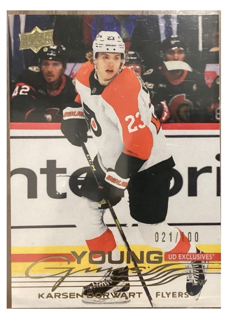 2025 Upper Deck Karsen Dorwart #210 card