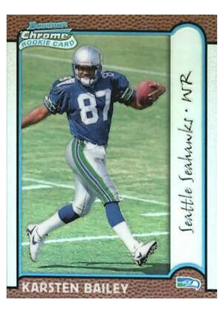 1999 Bowman Chrome Karsten Bailey Refractor #171 card