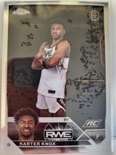 2023-24 Topps Chrome OTE Base Set Karter Knox #100 card