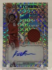 2024-25 Bowman's Best University Let It Rain Relic Autographs Karter Knox #LRRA-KK card