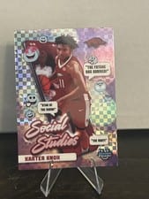 2024-25 Bowman University Chrome Social Studies Karter Knox #SS-7 card