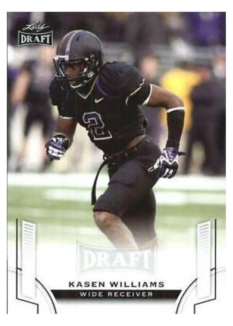 2015 Leaf Draft Kasen Williams #33 card