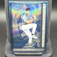 2025 Leaf Baseball Nation Strikeout Machine Kash Mayfield #SMB-24 card