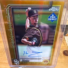 2025 Topps Pro Debut Chrome Autographs Kash Mayfield #PDC-129 card