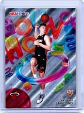 2025-26 NBA Hoops Bounce House Kasparas Jakučionis #BH-23 card