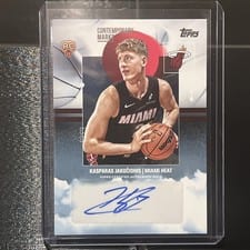 2025-26 Topps Contemporary Marks Kasparas Jakučionis #CM-KJ card