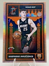 2025-26 Topps Signature Class Odyssey Kasparas Jakučionis #ODY-16 card