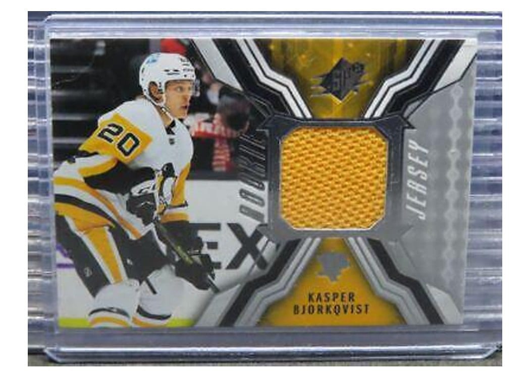 2021-22 SPx Rookie Jersey Kasper Bjorkqvist #RJ-KB card
