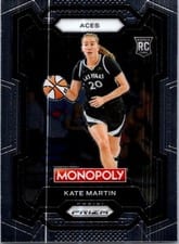 2024 Panini Prizm Monopoly WNBA Base Set Kate Martin #40 card