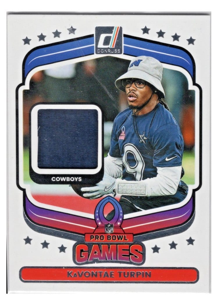2025 Donruss Pro Bowl Materials KaVontae Turpin #15 card