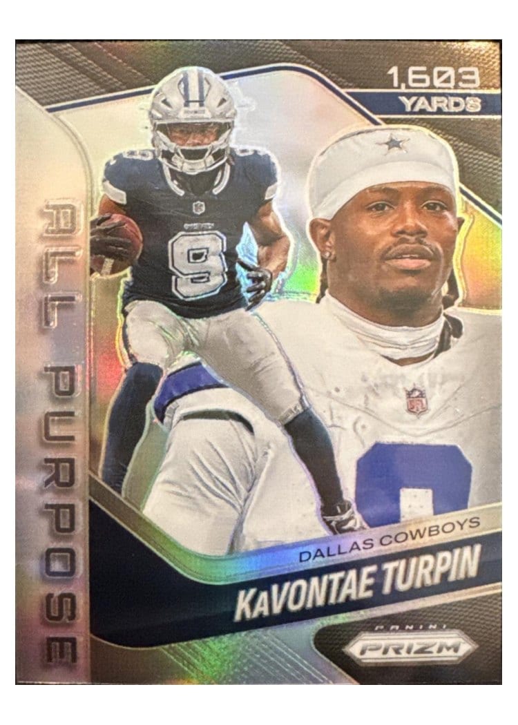 2025 Panini Prizm All Purpose KaVontae Turpin #9 card