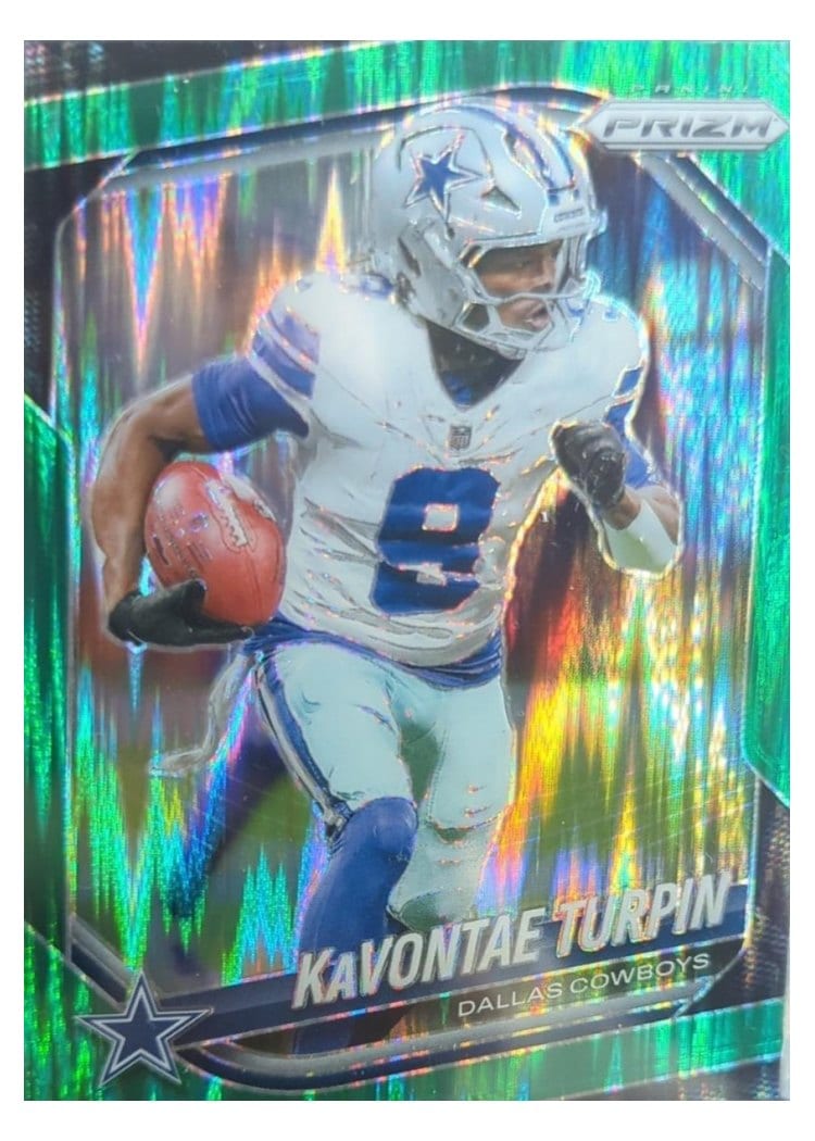 2025 Panini Prizm Base Set KaVontae Turpin #137 card