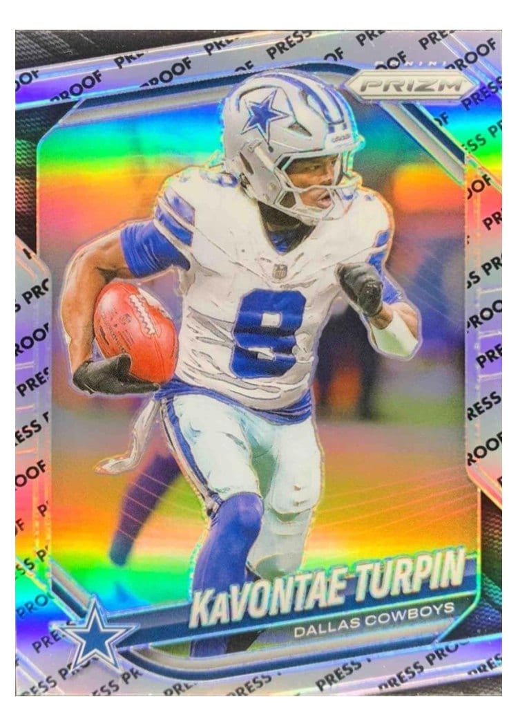 2025 Panini Prizm Base Set KaVontae Turpin #137 card