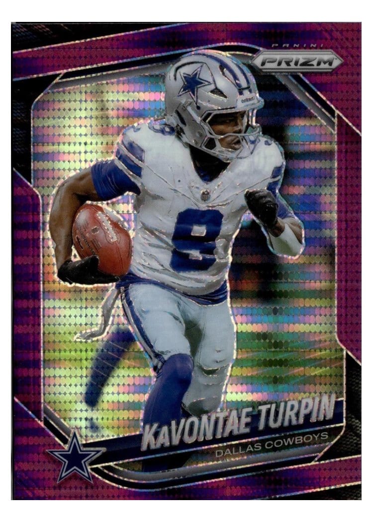 2025 Panini Prizm Base Set KaVontae Turpin #137 card