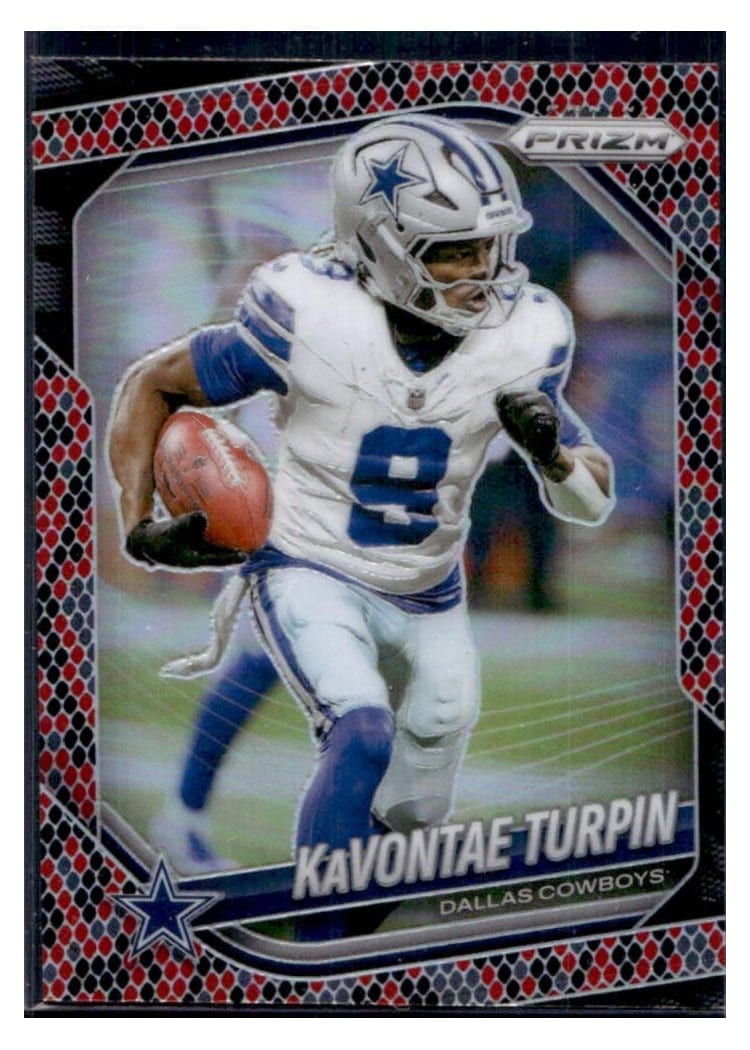 2025 Panini Prizm Base Set KaVontae Turpin #137 card