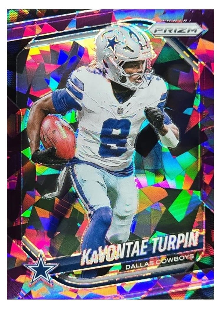 2025 Panini Prizm Base Set KaVontae Turpin #137 card