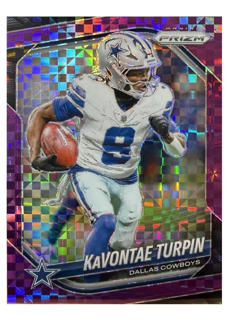 2025 Panini Prizm Base Set KaVontae Turpin #137 card