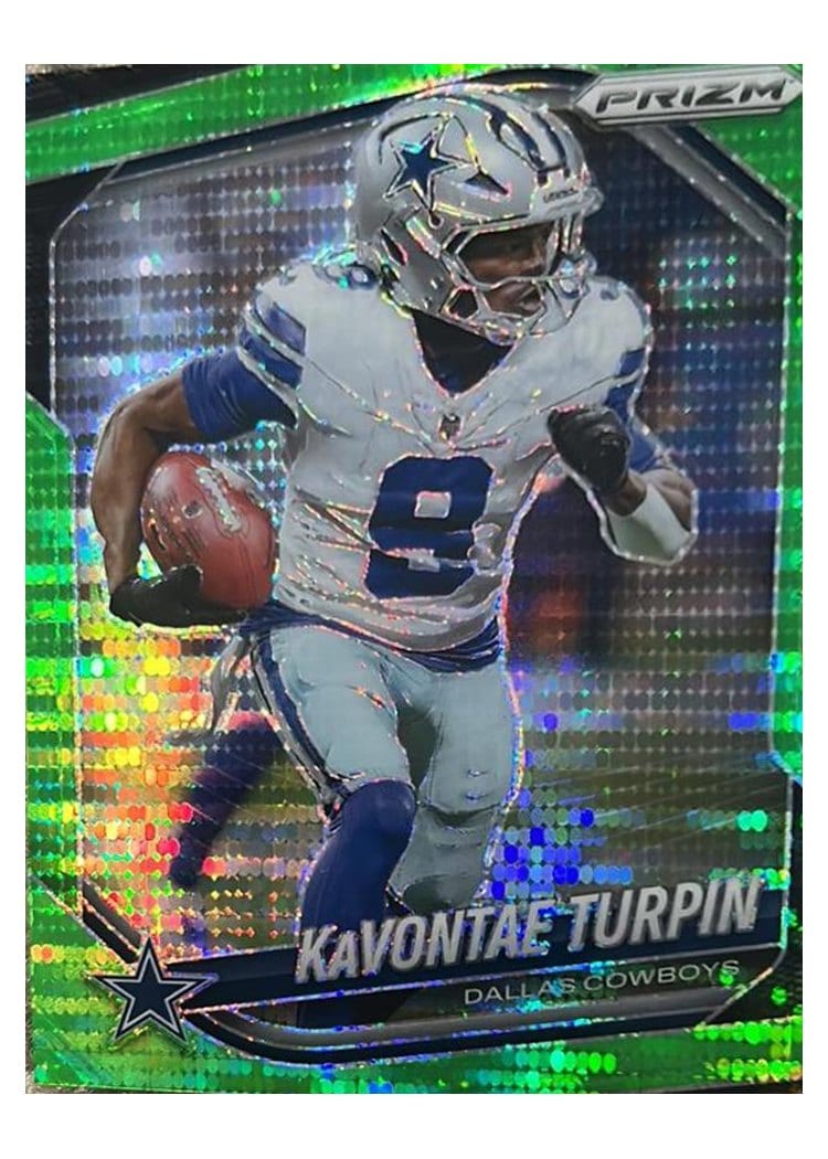 2025 Panini Prizm Base Set KaVontae Turpin #137 card