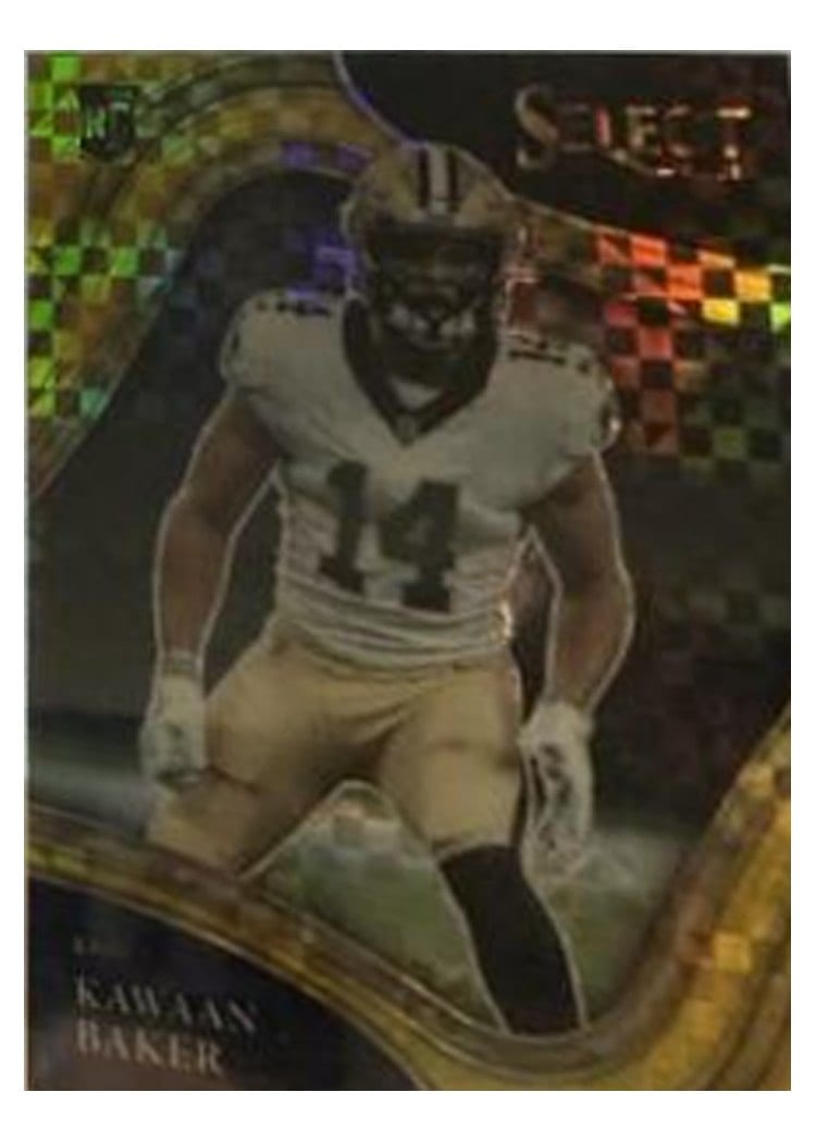 2021 Panini Select Base Set Kawaan Baker Gold #400