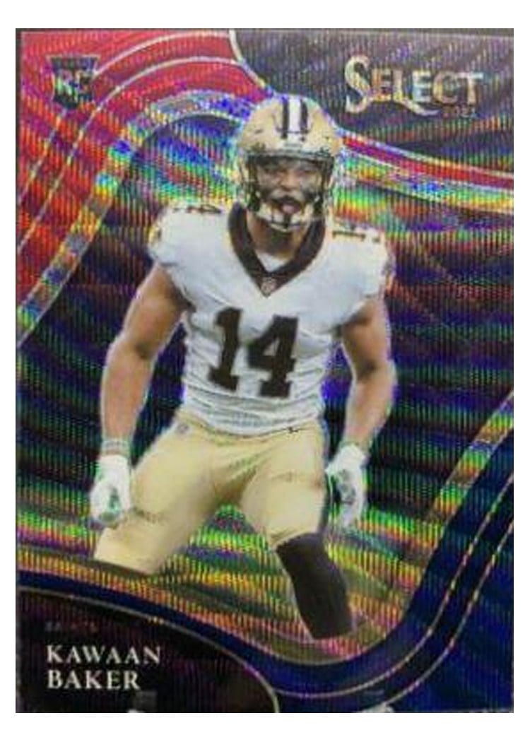2021 Panini Select Base Set Kawaan Baker Tri Color #400