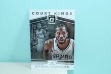 2017 Panini Donruss Optic Court Kings Kawhi Leonard Purple #28 card