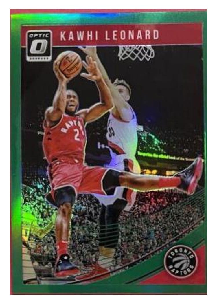 2018-19 Donruss Optic Base Set Kawhi Leonard #121 card