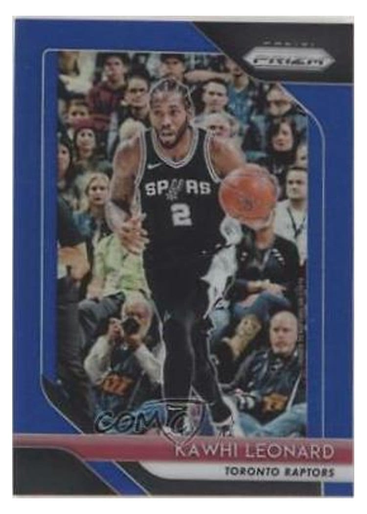 2018-19 Panini Prizm Base Set Kawhi Leonard #53 card