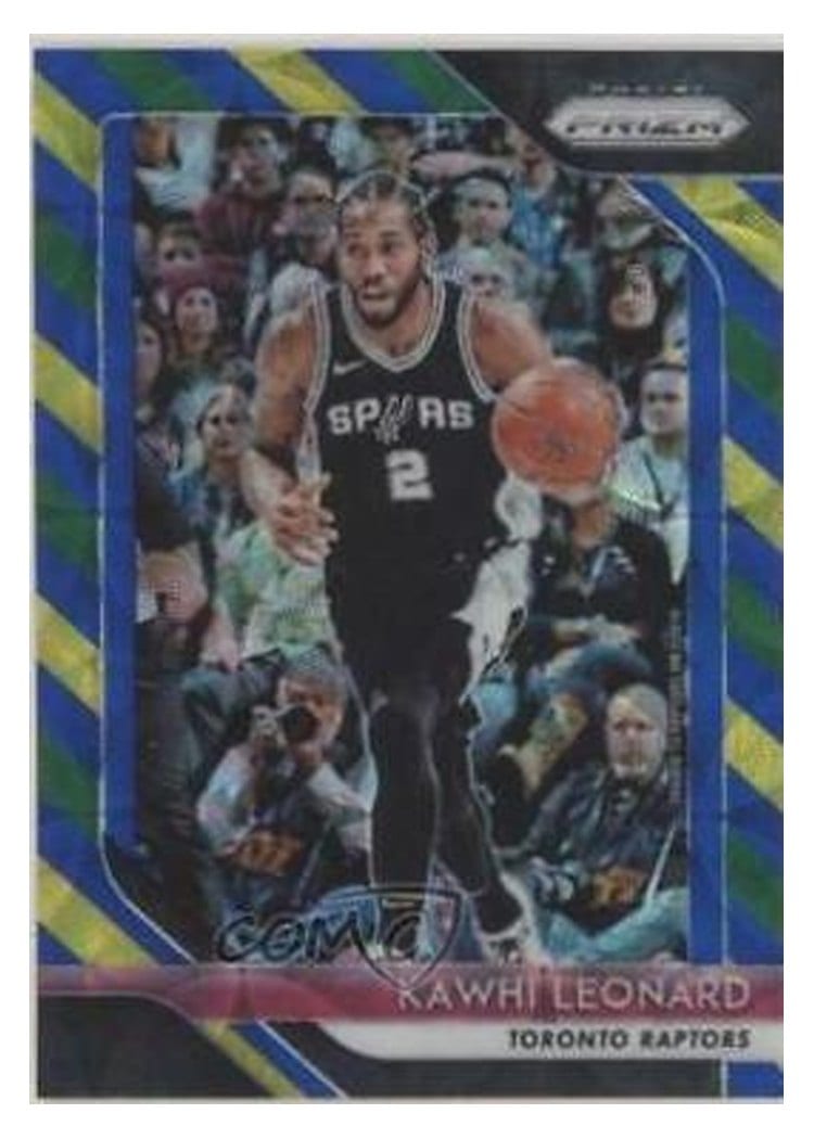 2018-19 Panini Prizm Base Set Kawhi Leonard #53 card