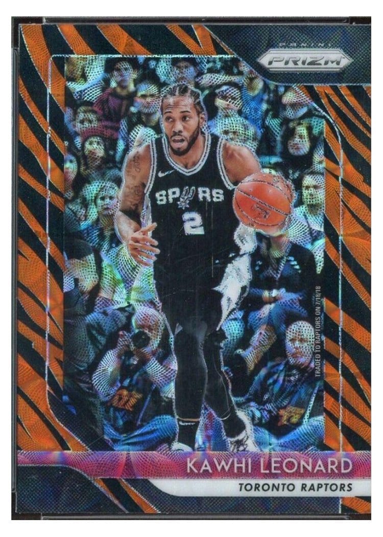 2018-19 Panini Prizm Base Set Kawhi Leonard #53 card