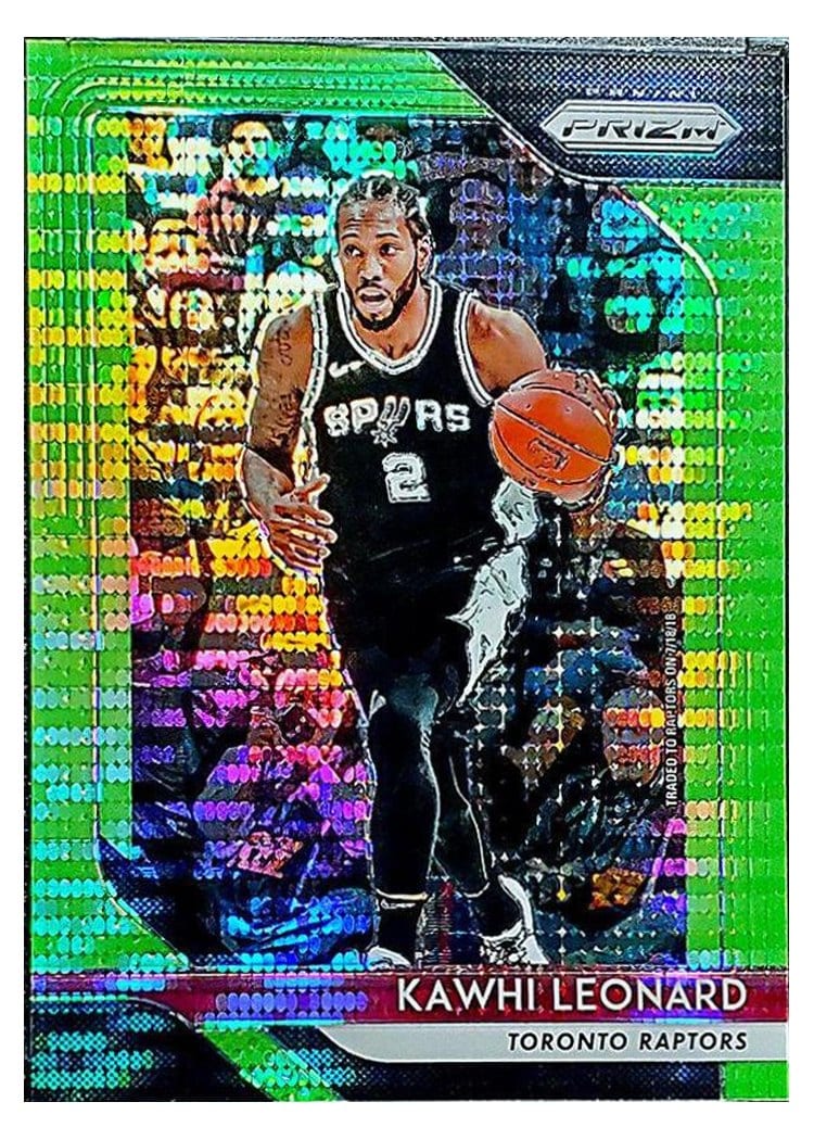 2018-19 Panini Prizm Base Set Kawhi Leonard #53 card
