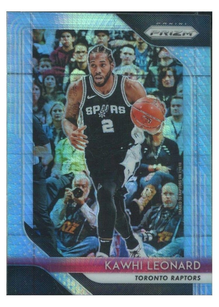 2018-19 Panini Prizm Base Set Kawhi Leonard #53 card