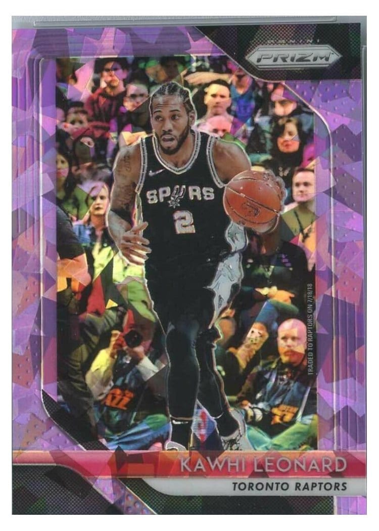 2018-19 Panini Prizm Base Set Kawhi Leonard #53 card