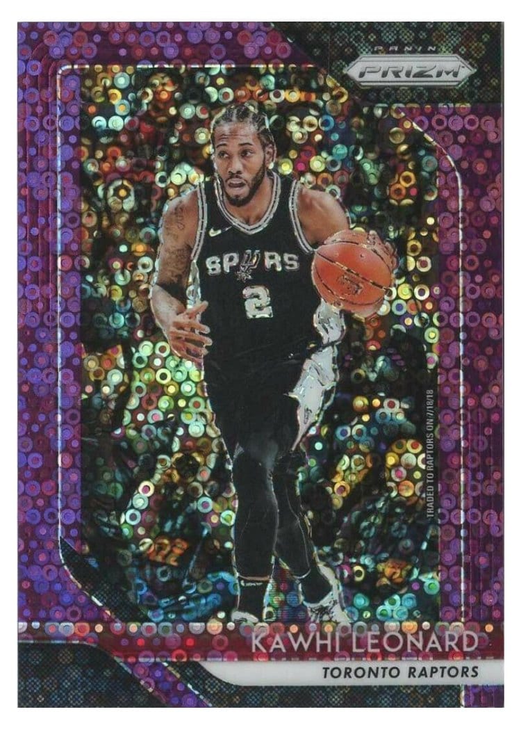 2018-19 Panini Prizm Base Set Kawhi Leonard #53 card