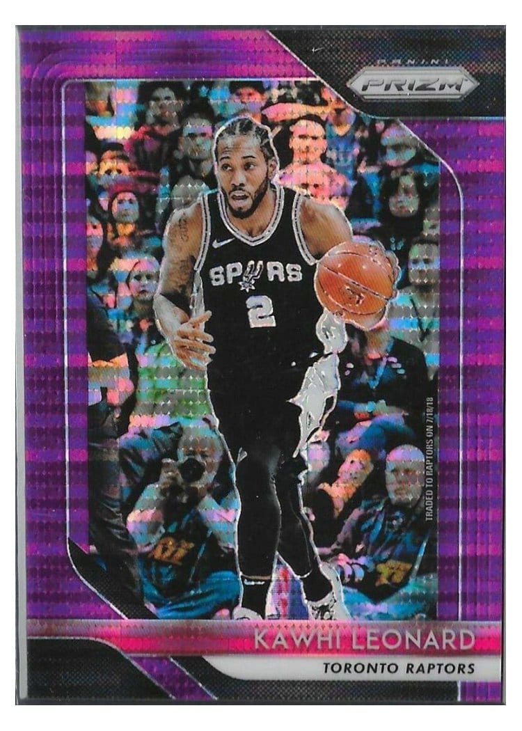 2018-19 Panini Prizm Base Set Kawhi Leonard #53 card