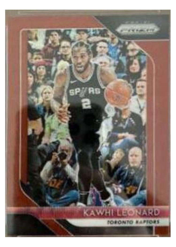 2018-19 Panini Prizm Base Set Kawhi Leonard #53 card