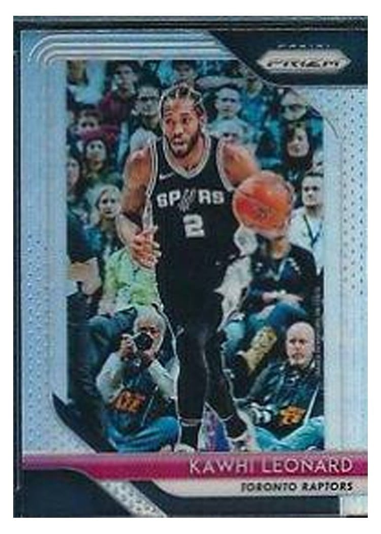 2018-19 Panini Prizm Base Set Kawhi Leonard #53 card