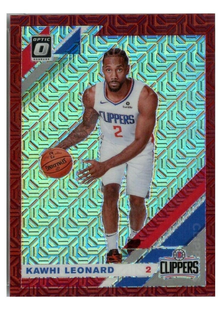 2019-20 Donruss Optic Base Set Kawhi Leonard #30 card