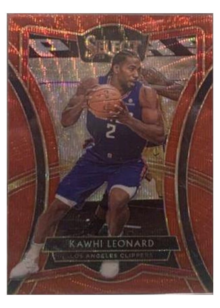 2019-20 Panini Select Base Set Kawhi Leonard #171 card
