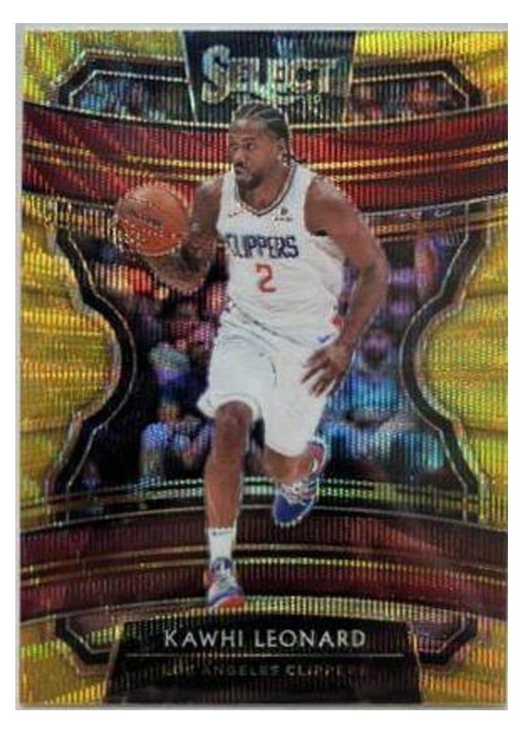 2019-20 Panini Select Base Set Kawhi Leonard #35 card