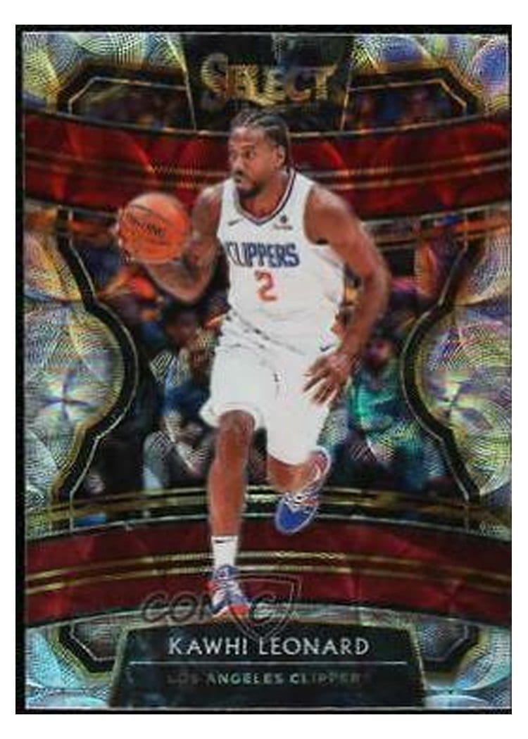 2019-20 Panini Select Base Set Kawhi Leonard #35 card