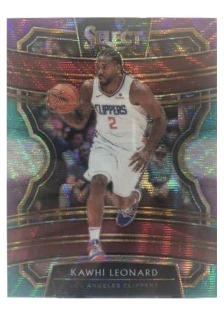 2019-20 Panini Select Base Set Kawhi Leonard #35 card