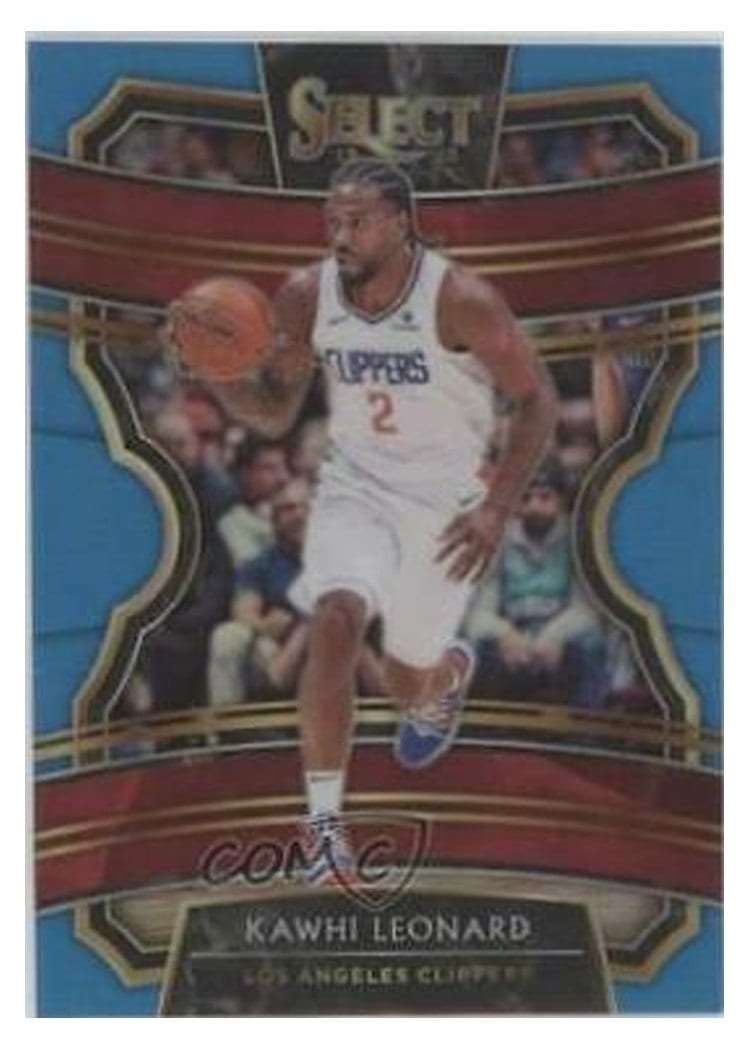 2019-20 Panini Select Base Set Kawhi Leonard #35 card