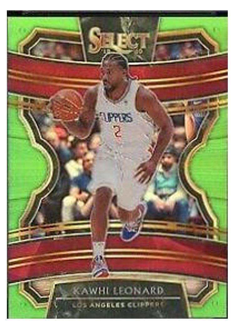 2019-20 Panini Select Base Set Kawhi Leonard #35 card