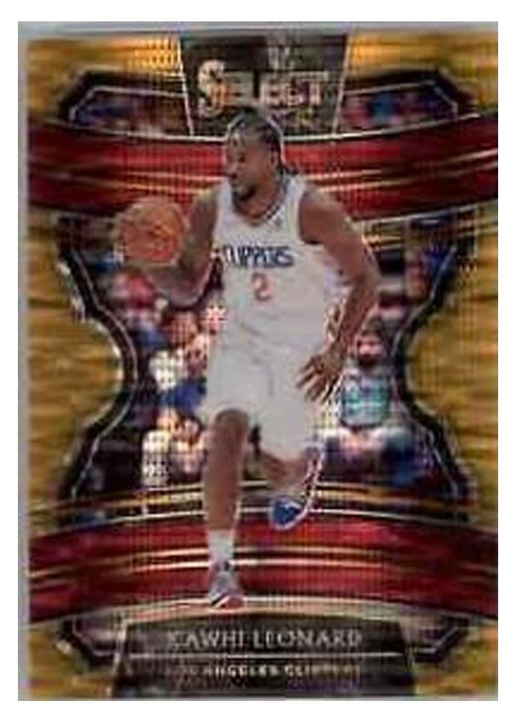 2019-20 Panini Select Base Set Kawhi Leonard #35 card