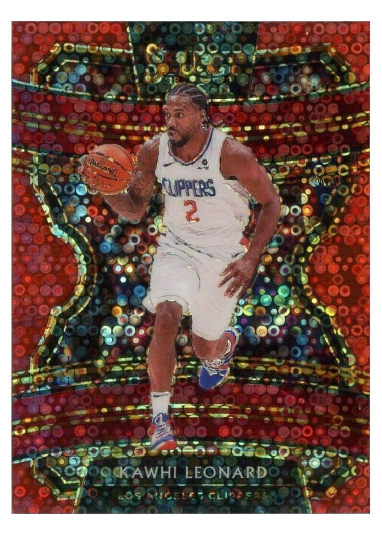 2019-20 Panini Select Base Set Kawhi Leonard #35 card