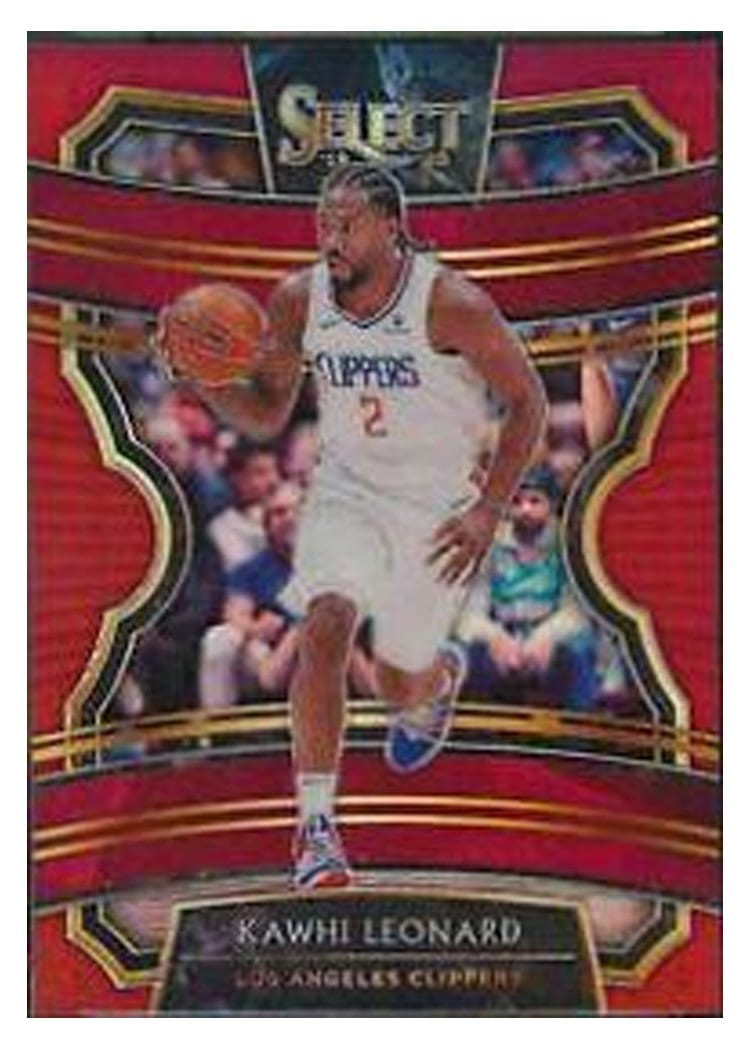 2019-20 Panini Select Base Set Kawhi Leonard #35 card