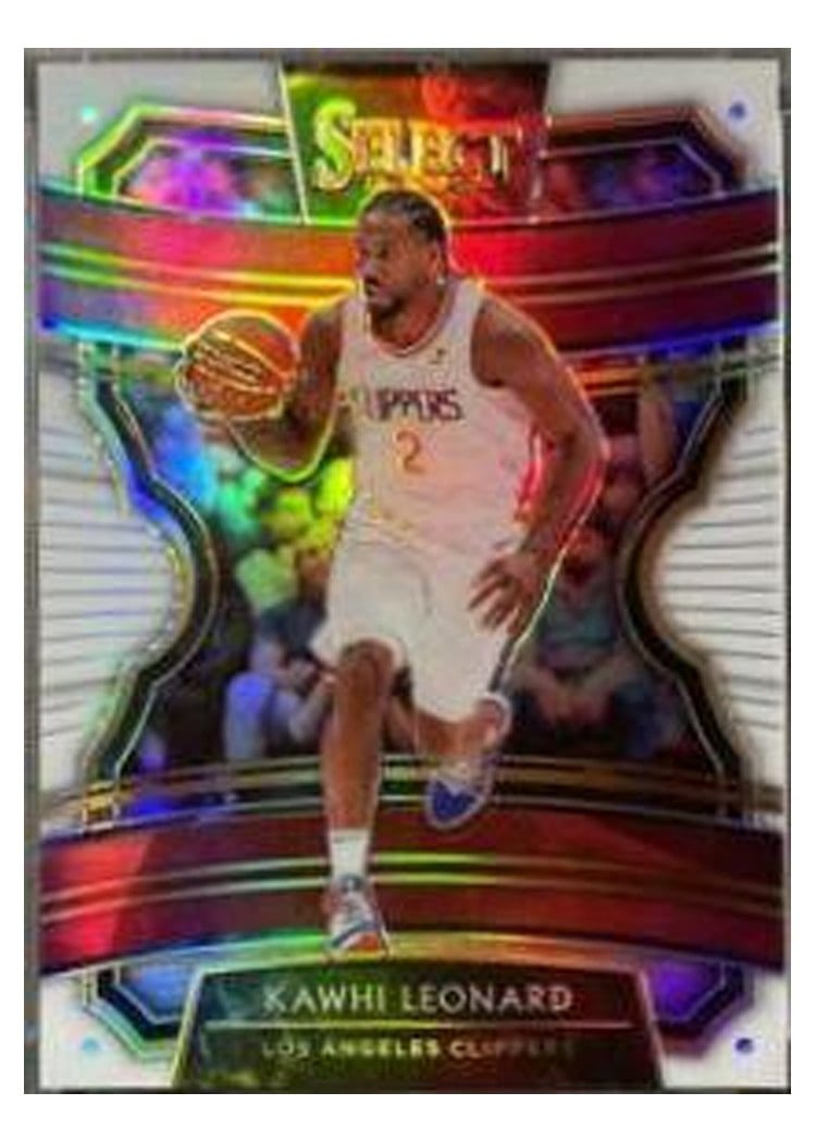 2019-20 Panini Select Base Set Kawhi Leonard #35 card