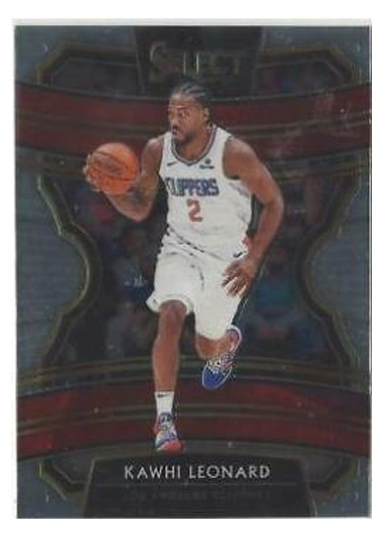 2019-20 Panini Select Base Set Kawhi Leonard #35 card